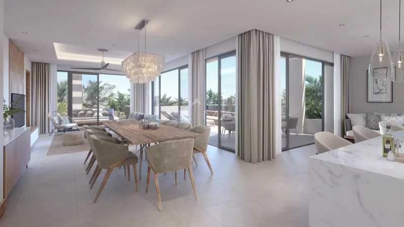 2 bedrooms apartment on ground floor