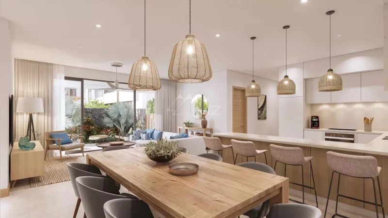 2 bedrooms apartment on first floor