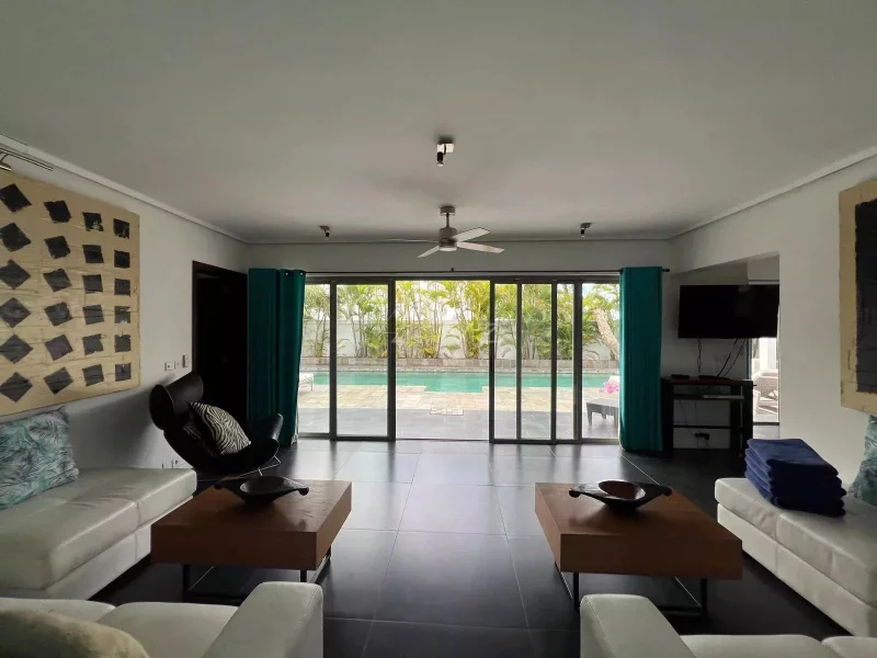 Villa zur Miete mit Meerzugang – Pointe aux Canonniers