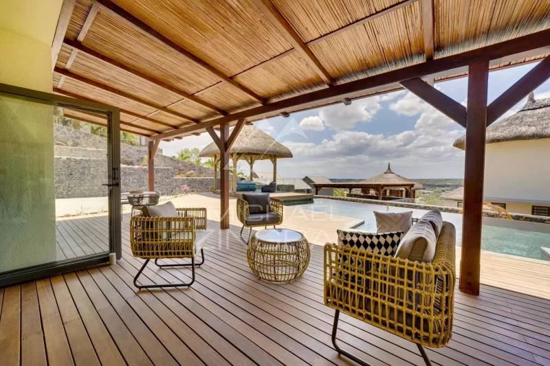 Zeitgenössische Villa - Tropischer Stil mit Meer- und Bergblick