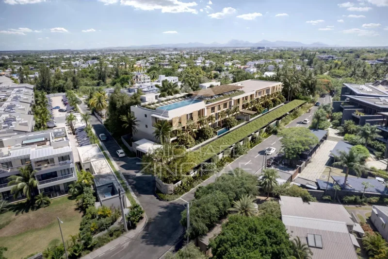 Appartement à quelques pas du lagon de Péreybère