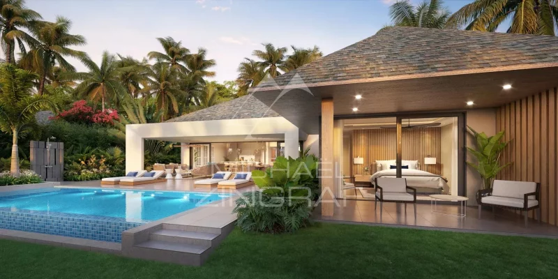 Villa Sur Golf Estate -4 chambres - Mont Choisy