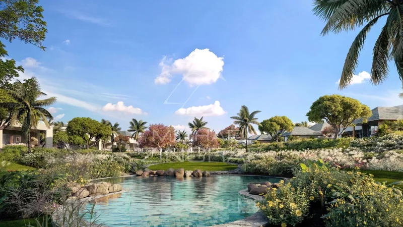 Villa Sur Golf Estate -4 chambres - Mont Choisy