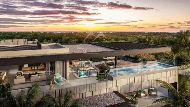 Penthouse de 3 chambres au cœur d’un domaine de golf