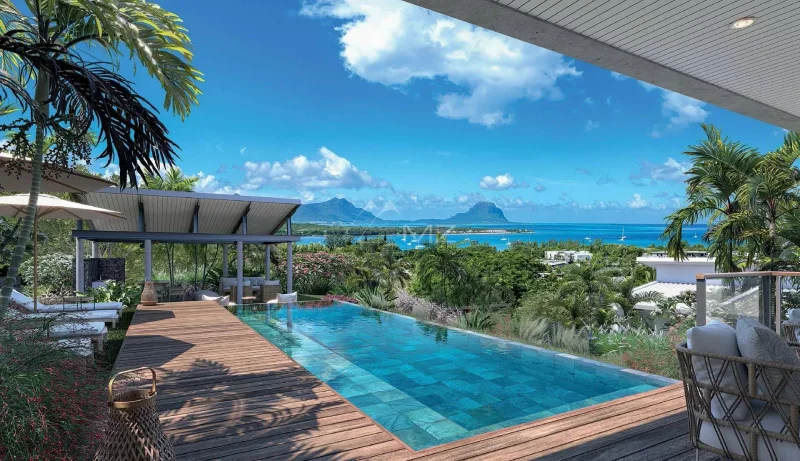 Penthouse 4 chambres avec vue sur l'océan